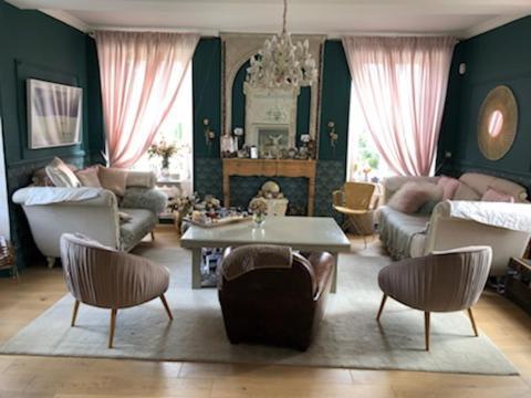 Domaine "Les Bois Flottes" Dans Maison De Charme Au Bord De Mer Et Proche De Cabourg Merville-Franceville-Plage Zewnętrze zdjęcie